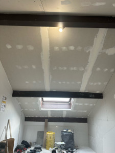 Photo de galerie - BA 13 Isolation plafond