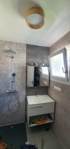 Photo de galerie - Création salle de bain 