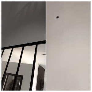 Photo de galerie - Peinture de plafond et mur 