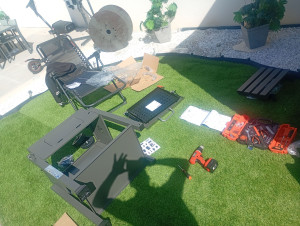 Photo de galerie - Montage barbecue avant