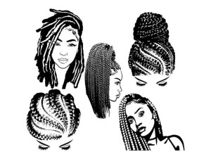 Photo de galerie - Toutes tresses collées. Prendre RV pour coiffure en cabinet sur Haguenau.