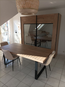 Photo de galerie - Montage armoire + table + chaises