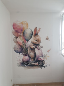 Photo de galerie - Peinture - Tapisserie