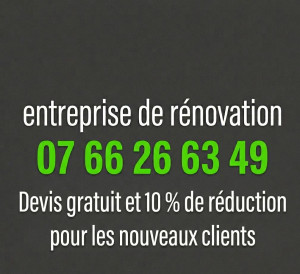 Photo de galerie - Rénovation général 