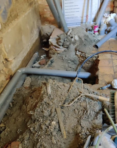 Photo de galerie - Évacuation eau usée 