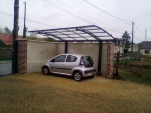 Photo de galerie - Pose d’un carport 