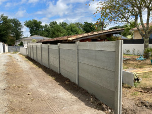 Photo de galerie - Clôture béton 