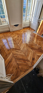 Photo de galerie - Pose de parquet - Revêtement de sol