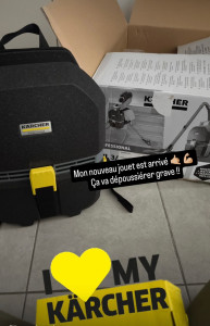 Photo de galerie - Aspirateur professionnel