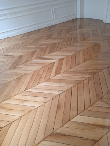 Photo de galerie - Vitrification du parquet 