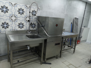 Photo de galerie - Pose de laverie professionnel 