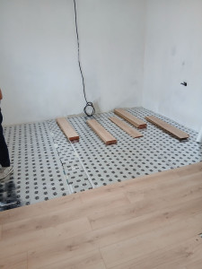 Photo de galerie - Pose de parquet Stratifié 