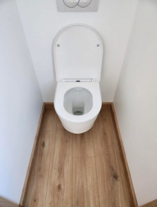 Photo de galerie - Pose du parquet 