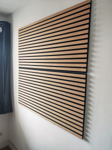 Photo de galerie - Pose de panneaux acoustiques 