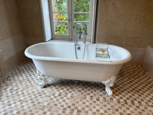 Photo de galerie - Une magnifique baignoire dans une magnifique demeure