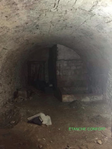 Photo de galerie - Rénovation d’une cave enterré, traitement de l’humidité et assainissement des murs