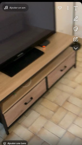 Photo de galerie - Montage meuble télé 