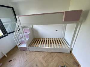 Photo de galerie - Un lit superposé, mezzanine