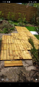 Photo de galerie - Création d'une aller pour la piscine 