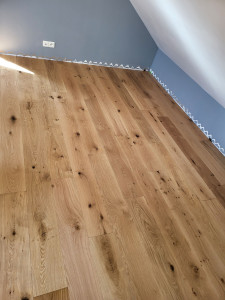 Photo de galerie - Pose de parquet - Revêtement de sol