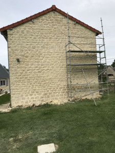 Photo de galerie - Façade en parement plus joints