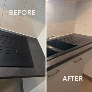 Photo de galerie - AVANT / APRÈS Chantier appartement T3