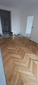 Photo de galerie - Pose de parquet - Revêtement de sol