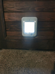 Photo de galerie - Installation d'une chatière 