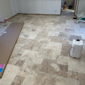 Photo de galerie - Pose carrelage 