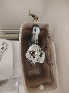Photo de galerie - Changement du kit de remplissage cuvette wc 