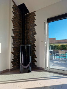 Photo de galerie - Installation poêle à granule