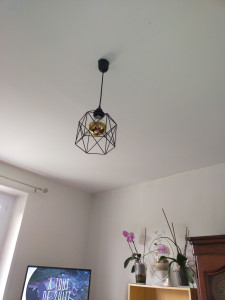 Photo de galerie - Pose d une suspension 
