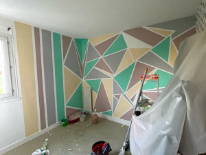 Photo de galerie - Peinture - Tapisserie