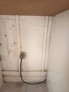 Photo de galerie - Installation d'une prise électrique 