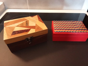 Photo de galerie - Boîtes Marquetées