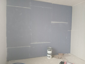 Photo de galerie - Cloison phonique -70% de transmission de bruit .