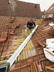 Photo de galerie - Pose nou en zinc