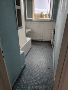 Photo de galerie - Rénovation complète salle de bain (avant) 