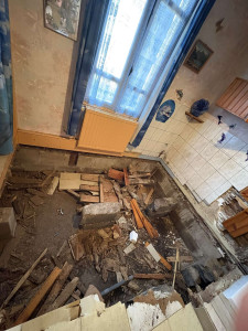 Photo de galerie - Pose de parquet - Revêtement de sol