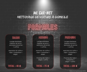 Photo de galerie - Prestation nettoyage auto