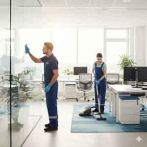 Photo de galerie - COMMERCIAL
Entretien régulier ou ponctuel de bureaux, commerces et espaces professionnels.
Nous assurons un environnement propre, sain et accueillant pour vos collaborateurs et clients.

? Interventions flexibles selon vos horaires.