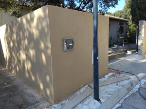 Photo de galerie - Enduit monocouche de cher parex finition talocher fin