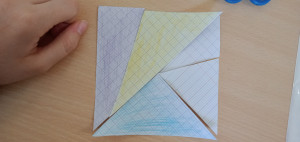 Photo de galerie - Activité de géométrie