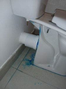 Photo de galerie - Reparation fuite wc