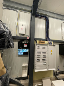 Photo de galerie - Réalisation d’un tableau électrique pour un magasin neuf