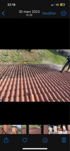 Photo de galerie - Nettoyage toiture