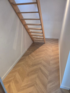 Photo de galerie - Pose de parquet - Revêtement de sol