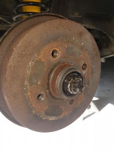 Photo de galerie - Rénovation tambour arr d un véhicule 