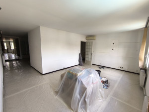 Photo de galerie - Peinture du plafond et des murs.
Reprise électrique des prises et interrupteurs. 
Création d'une verrière.