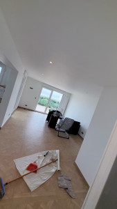 Photo de galerie - Rafraîchissement d’un appartement à deauville fin de chantier 